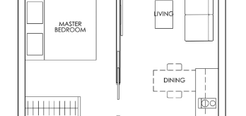 newport-residences-floor-plan-1-bedroom-a1-singapore