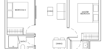 newport-residences-floor-plan-2-bedroom-bp2-singapore